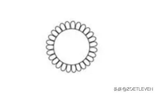 向日葵图片手绘简笔画_向日葵图片画图